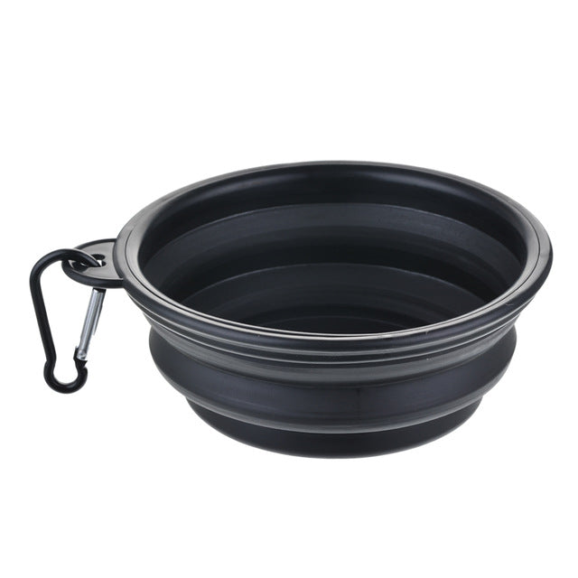 Collapsible Silicone Travel Bowl for Dogs