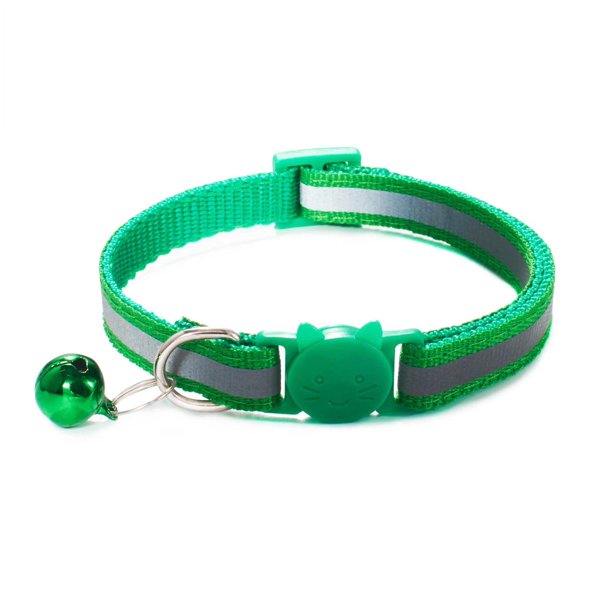 Reflective Breakaway Cat Collar with Bell