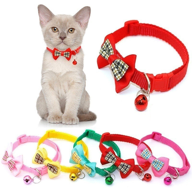 Lattice Bow Collar for Cats &amp; Dogs