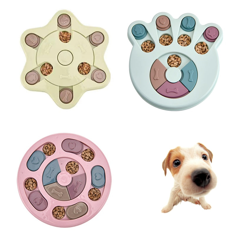 Interactive Slow Feeder Puzzle Bowl for Dogs