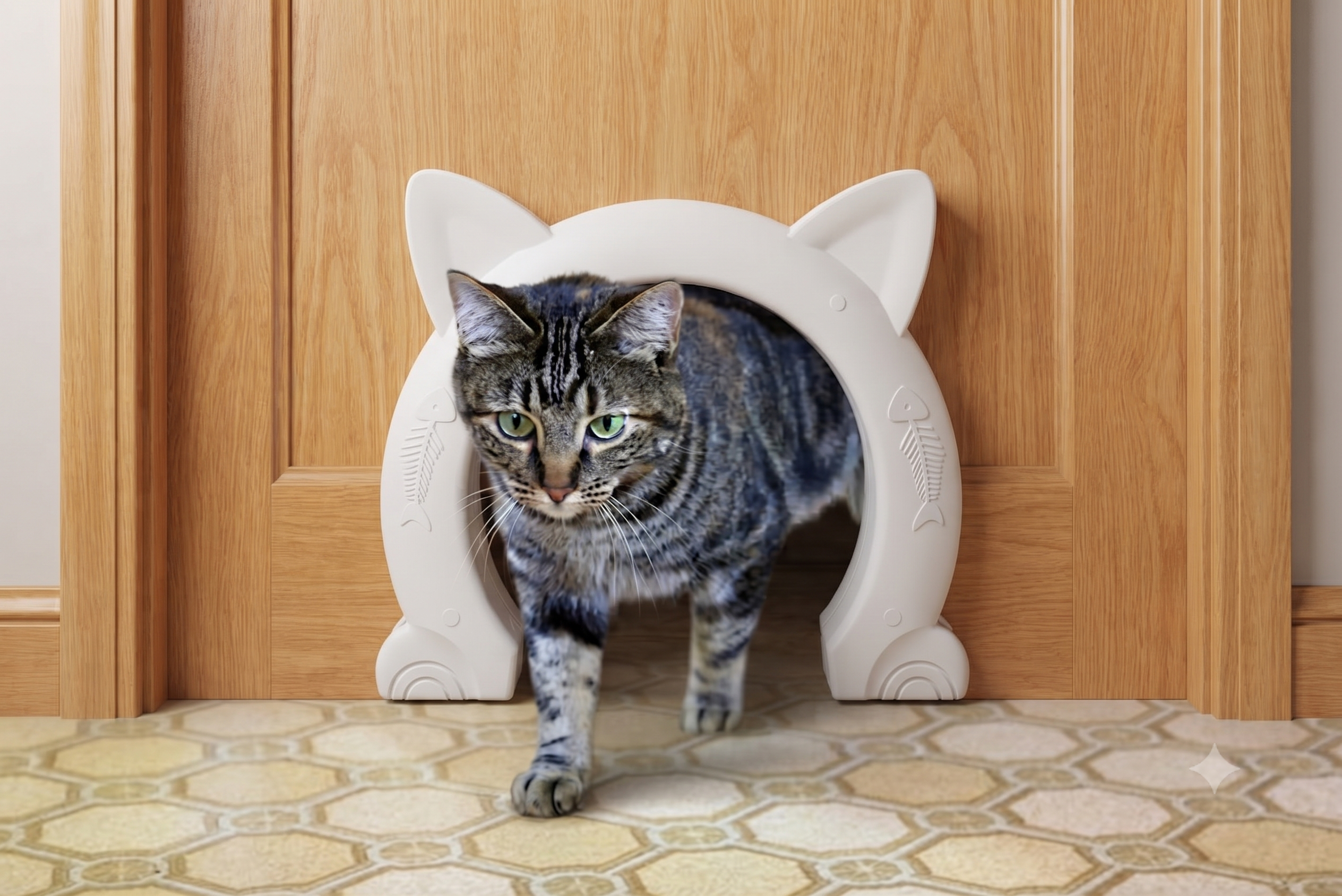 Lockable Pet Door Flap for Cats and Small Dogs