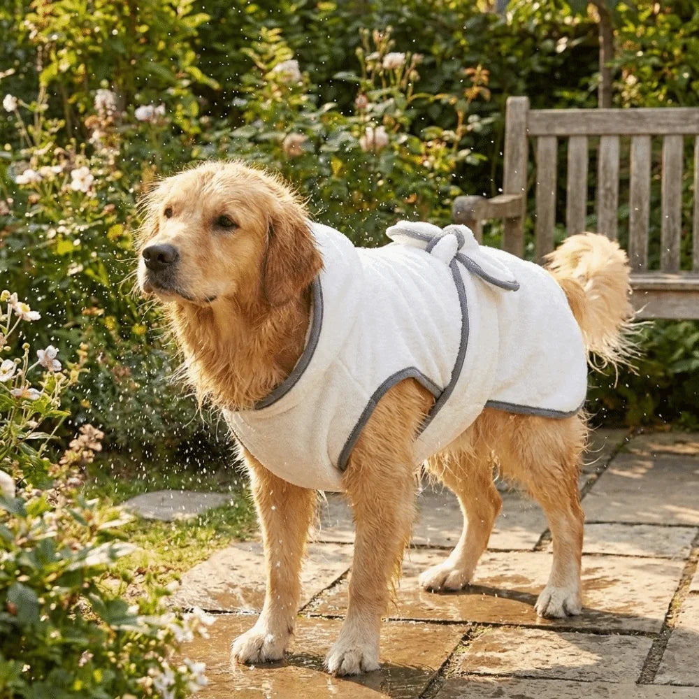 Petbabe Fleece Pet Robe
