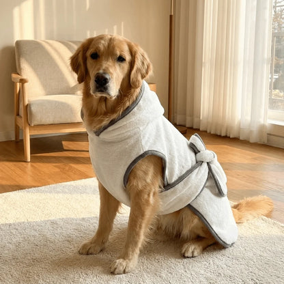 Petbabe Fleece Pet Robe