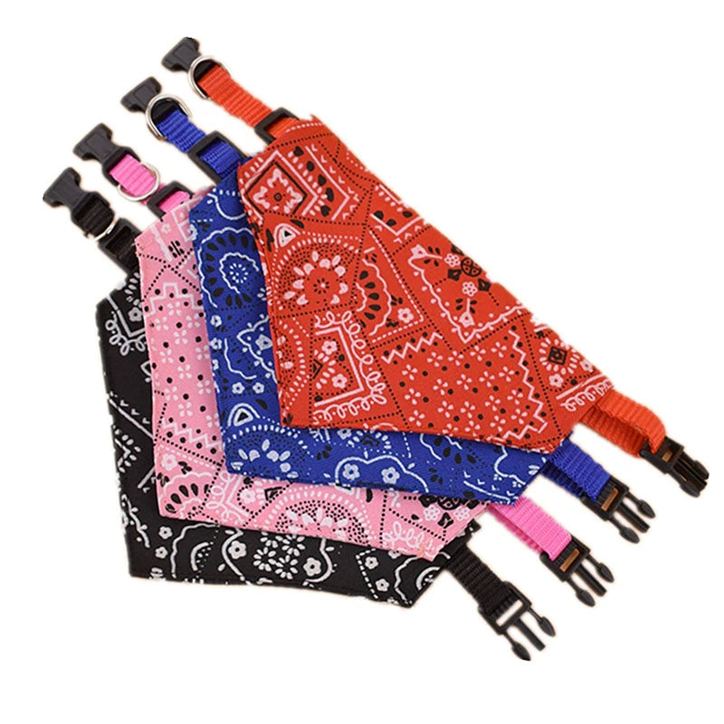 Adjustable Triangle Bandana Bib for Dogs & Cats