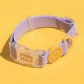 Candy-Colored Waterproof PVC Dog Collar