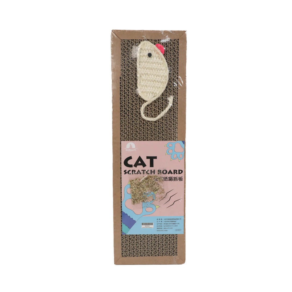 Oval Corrugated Cat Scratching Board & Nest