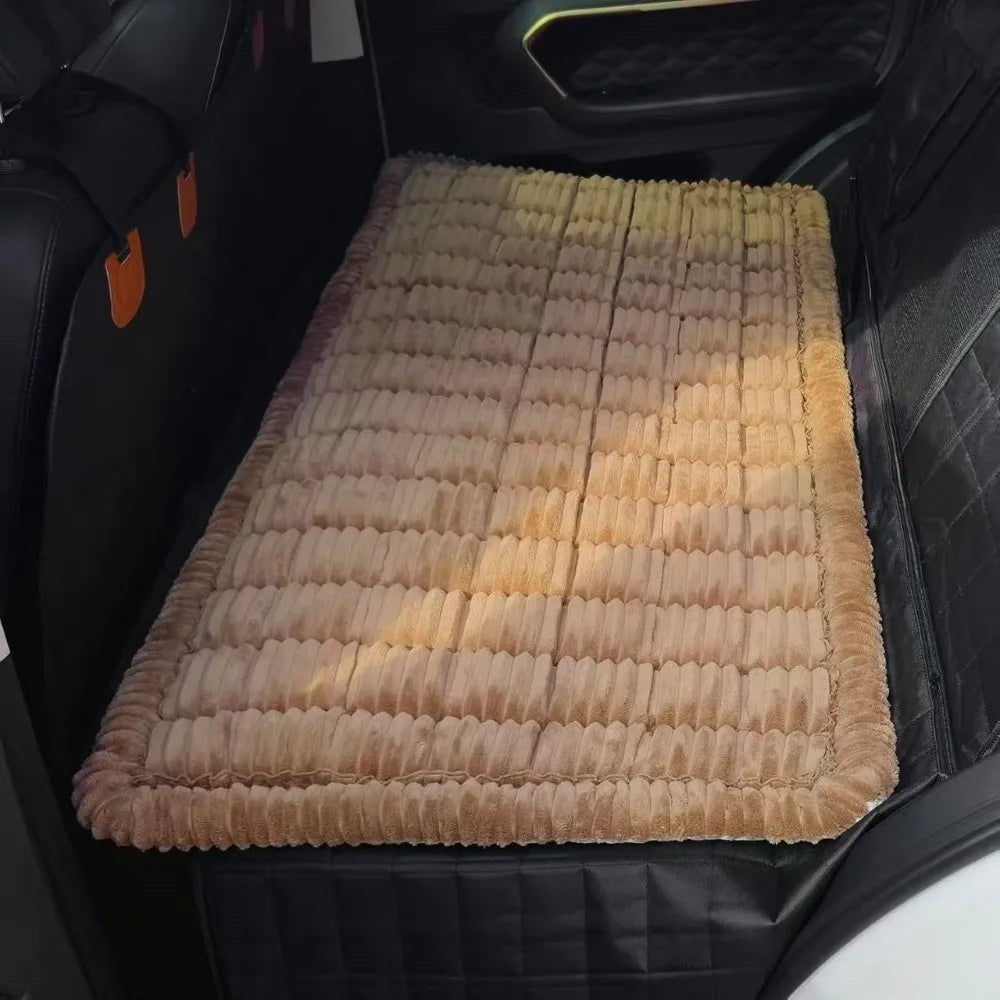 Multi-Purpose Waterproof Plaid Pet Car Seat Cover