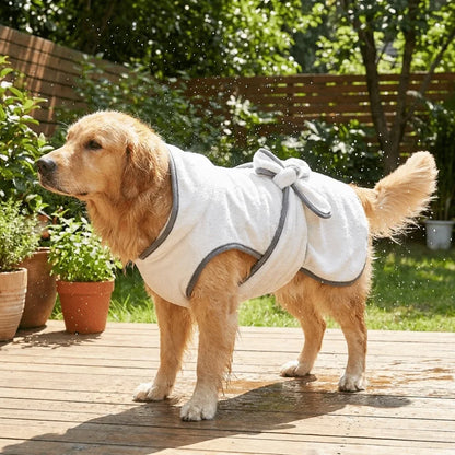 Petbabe Fleece Pet Robe
