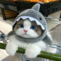 Shark hat detail