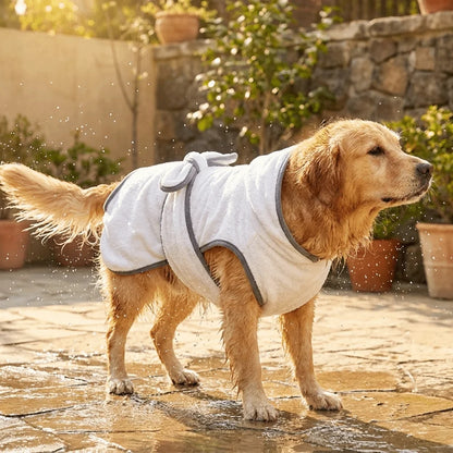 Petbabe Fleece Pet Robe