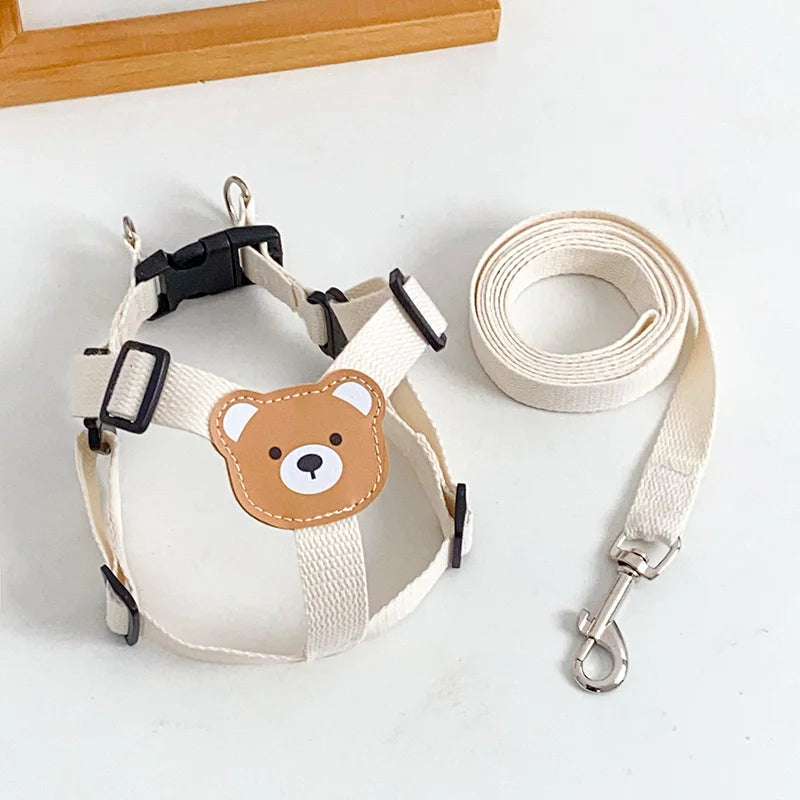 Escape-Proof Adjustable Dog Vest Harness & Leash Set