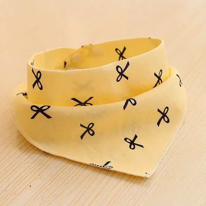 Cute Printed Dog Bandana Kerchief Scarf