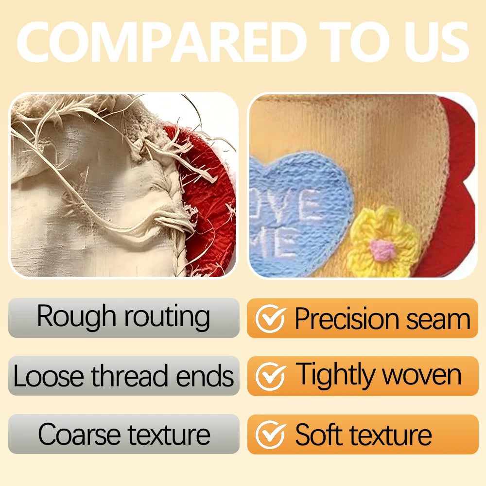 Knitted Lace Letter Bandana for Cats & Dogs