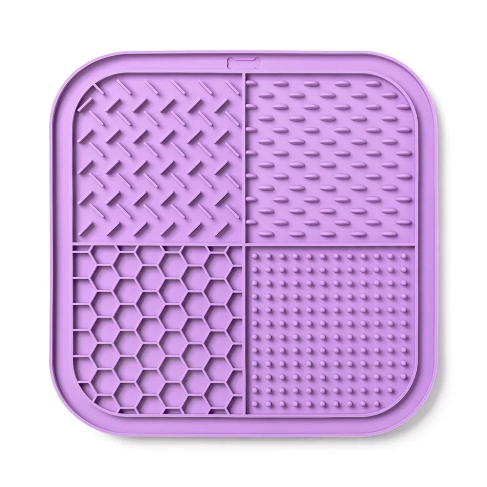 Silicone Suction Cup Slow-Feed Licking Mat
