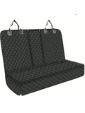 Waterproof Dog Car Seat Cover with Middle Armrest Access