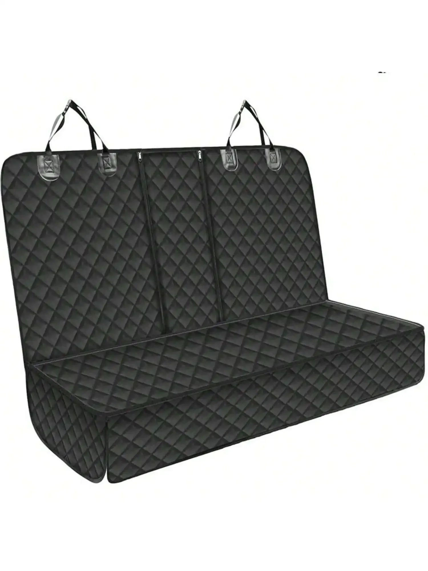 Waterproof Dog Car Seat Cover with Middle Armrest Access