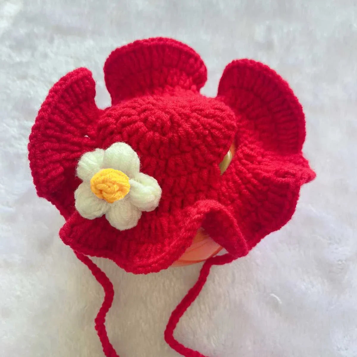 Crochet Cat Bonnet – Cute Knit Party Hat