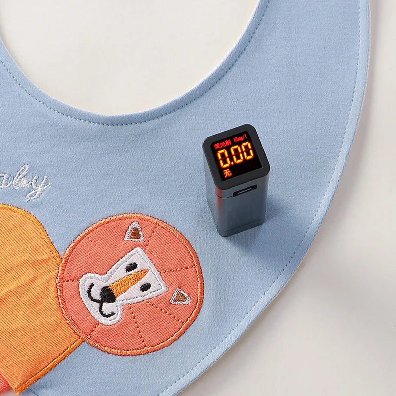 Soft Animal Print Triangle Bandana Bib for Puppies