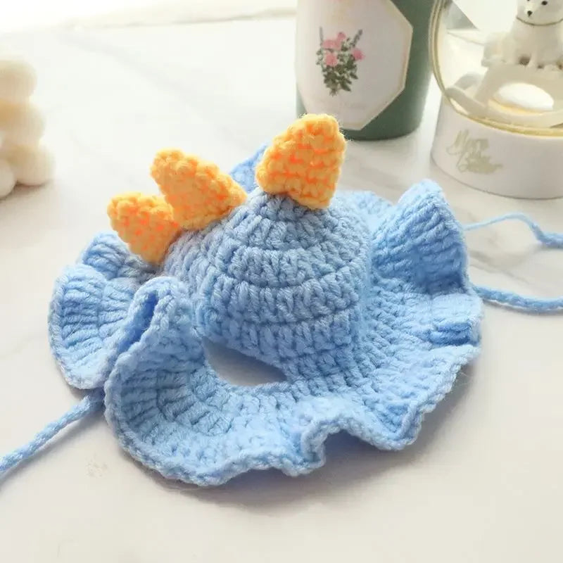 Crochet Cat Bonnet – Cute Knit Party Hat