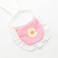 Plaid Floral Daisy Pet Bandana - Drool Bib & Neck Scarf
