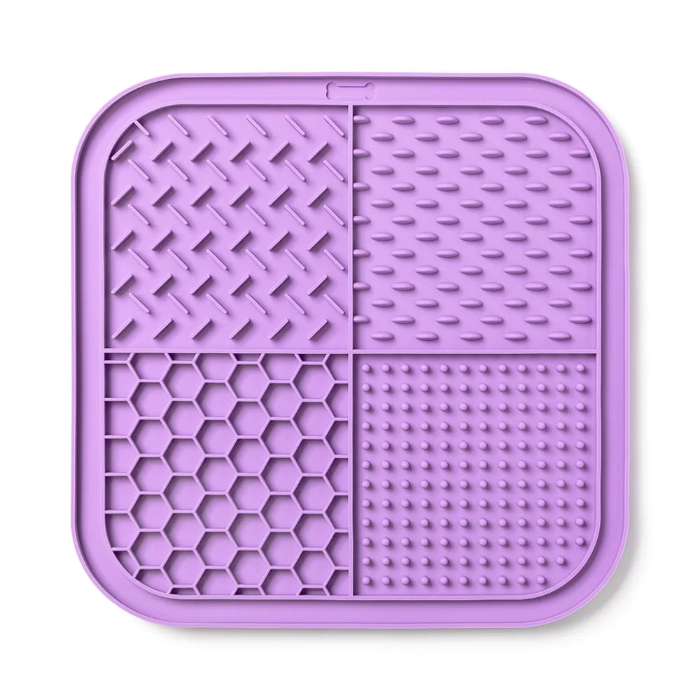 Silicone Suction Cup Slow-Feed Licking Mat
