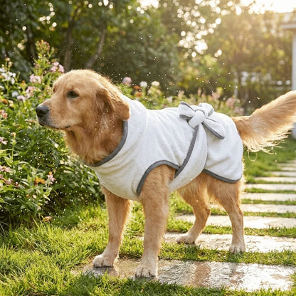 Petbabe Fleece Pet Robe