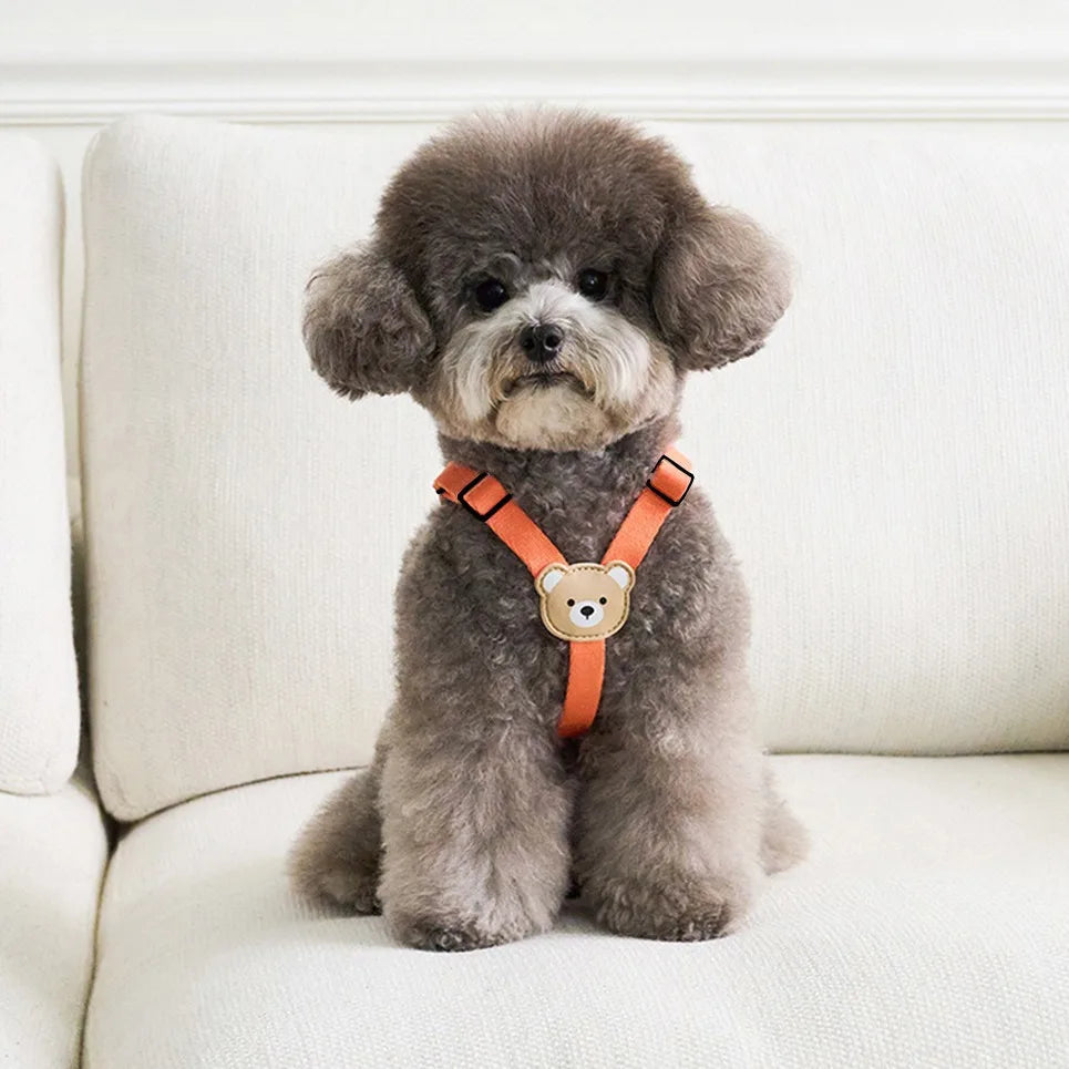Escape-Proof Adjustable Dog Vest Harness & Leash Set