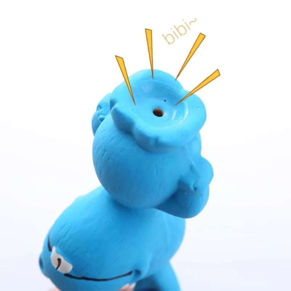 Natural Rubber Rabbit Chew Toy for Puppies