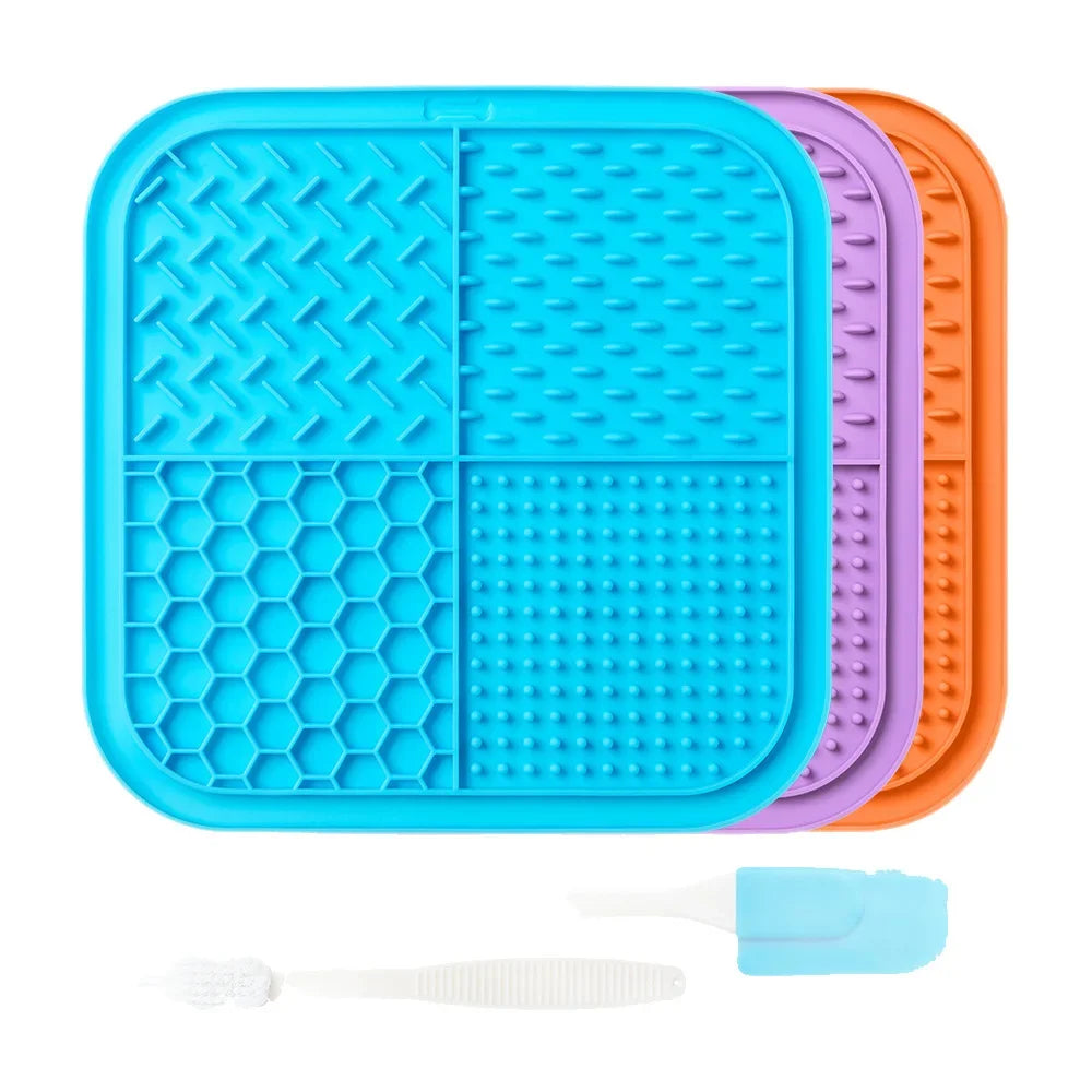 Silicone Suction Cup Slow-Feed Licking Mat