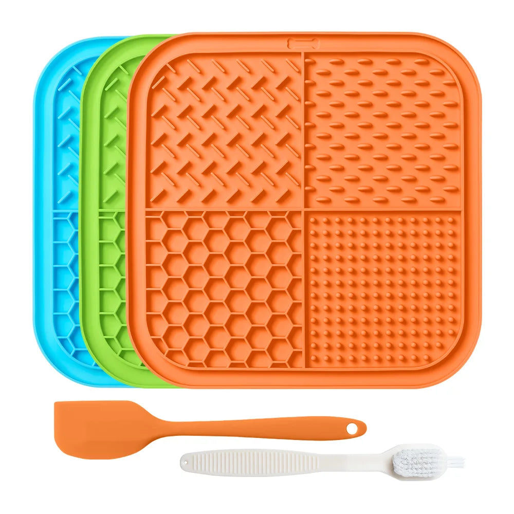 Silicone Suction Cup Slow-Feed Licking Mat