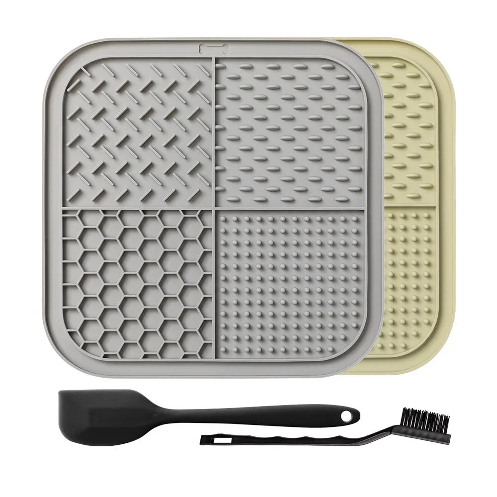 Silicone Suction Cup Slow-Feed Licking Mat