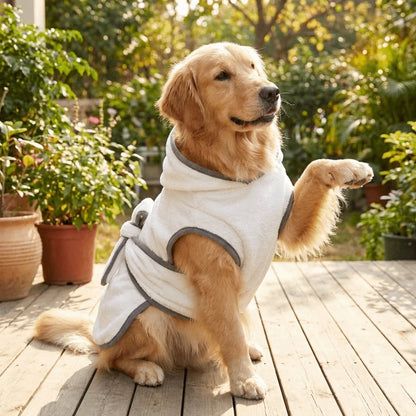Petbabe Fleece Pet Robe