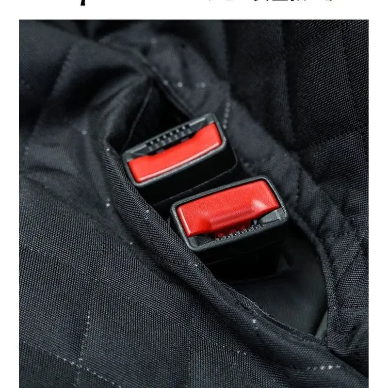 Waterproof Dog Car Seat Cover with Middle Armrest Access