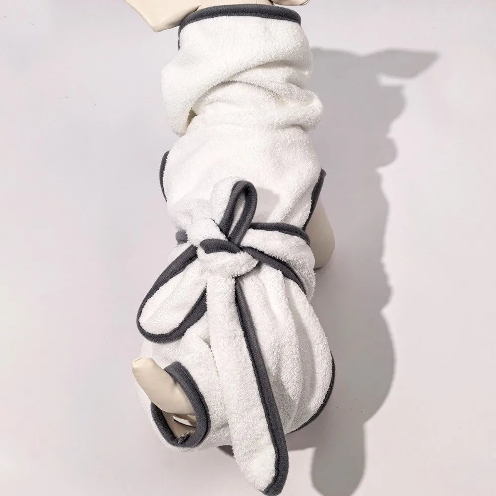 Petbabe Fleece Pet Robe