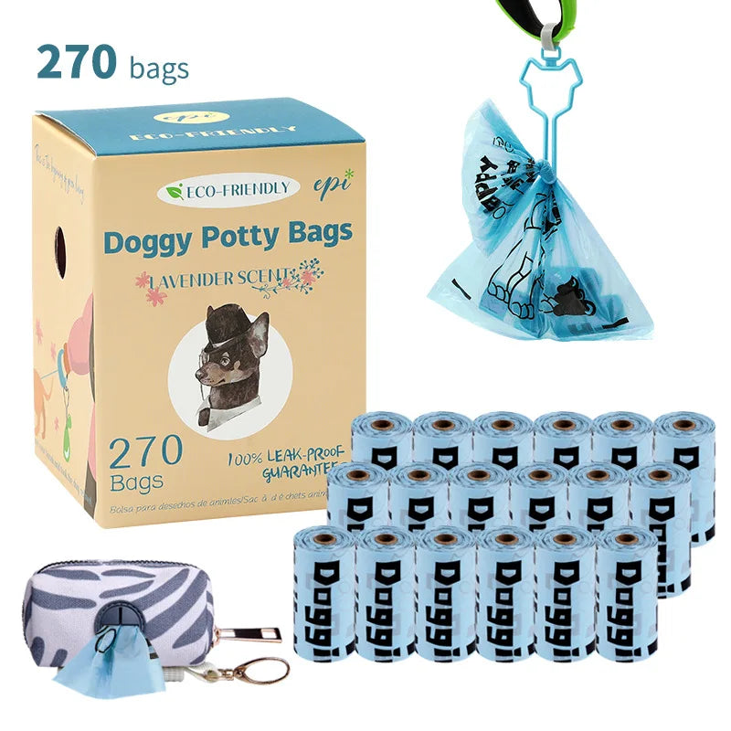Biodegradable Dog Poop Bags with Dispenser