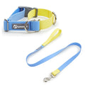 PVC Waterproof Semi-Telescopic Collar & Leash Set for Large Dogs