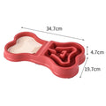Anti-Slip Slow Feeder Bowl with Lick Mat