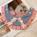 Bow Tie Pet Bandana - Cute Korean-Style Drool Bib