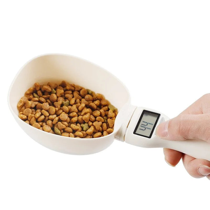 Smart Digital Pet Food Scale with Measuring Spoon